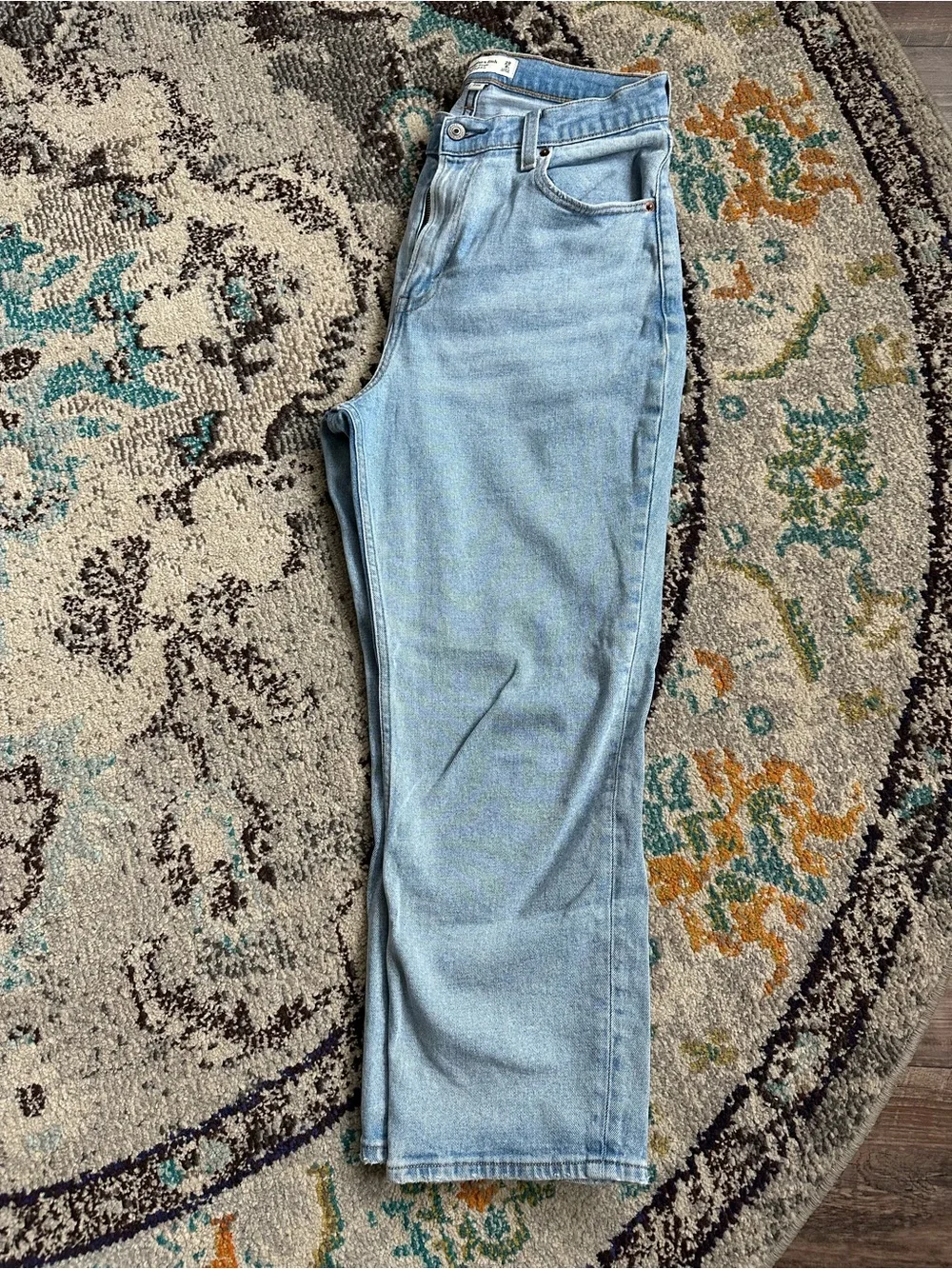 Abercrombie Ankle Straight Ultra High Rise Curve Love 29S - Picture 3 of 4